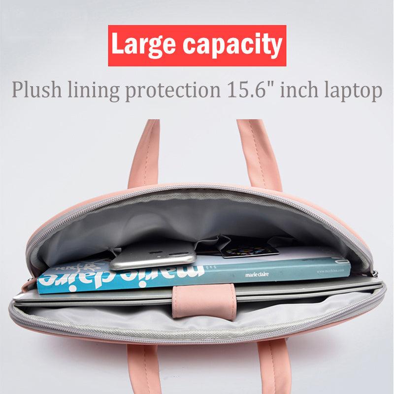 Beautiful and fancy High Quality Leather Laptop Bag Set - StarsKing Technology