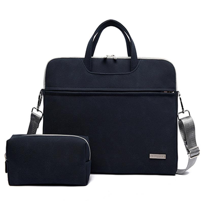 Beautiful and fancy High Quality Leather Laptop Bag Set - StarsKing Technology