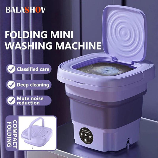 8L Portable Foldable Washing Machine - StarsKing Technology