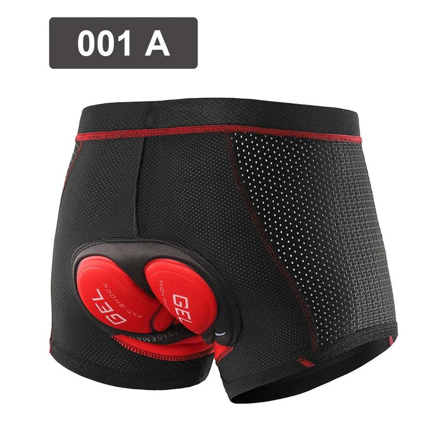 Breathable 5D Gel Padded Cycling Shorts - Shockproof Underwear - StarsKing Technology