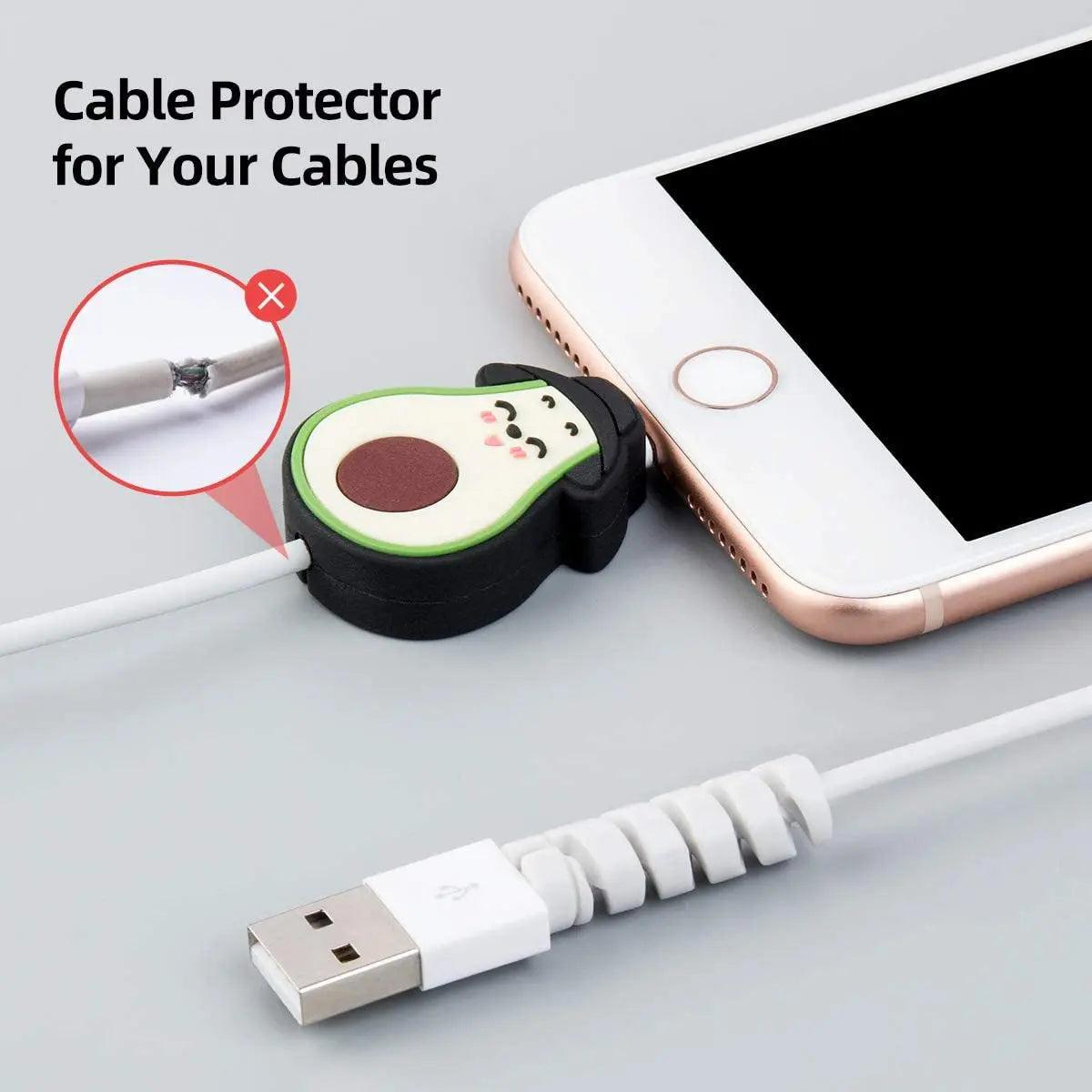 Cute Cartoon Phone USB Cable Protector - StarsKing Technology