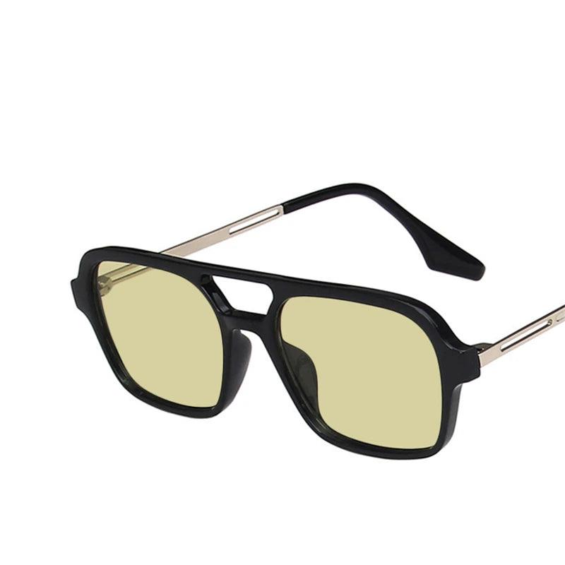 Retro Double Bridge Sunglasses - StarsKing Technology