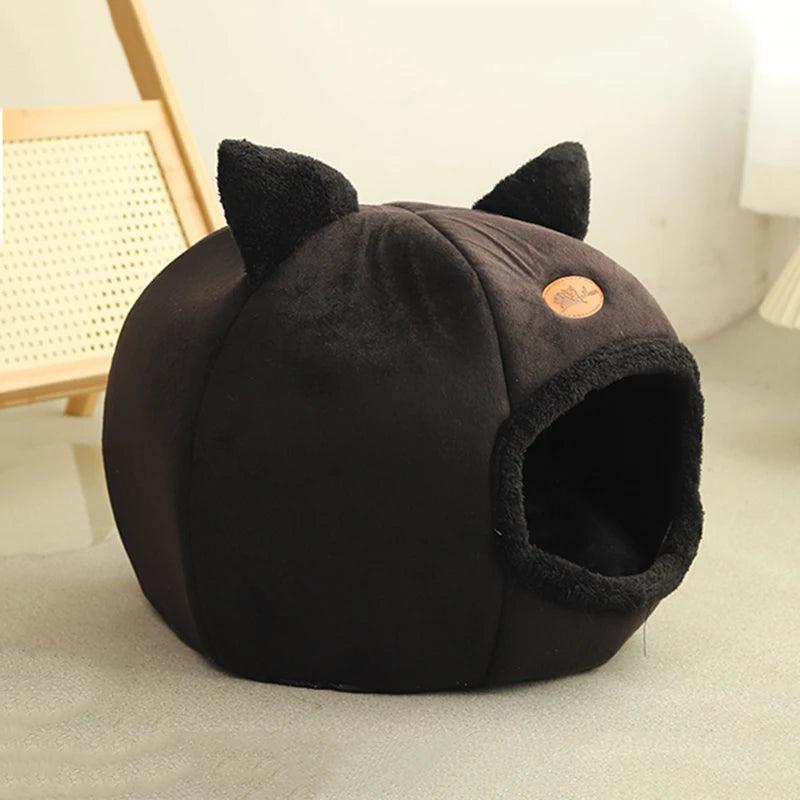 Winter Cozy Cat Bed Cave - StarsKing Technology