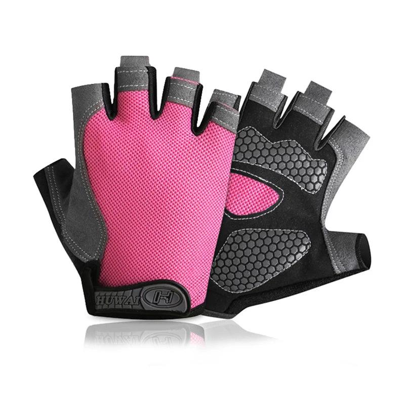 Breathable Half Finger Cycling Gloves - Anti-Slip, Washable Gym Gloves - StarsKing Technology