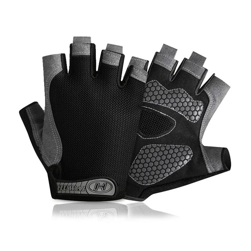 Breathable Half Finger Cycling Gloves - Anti-Slip, Washable Gym Gloves - StarsKing Technology