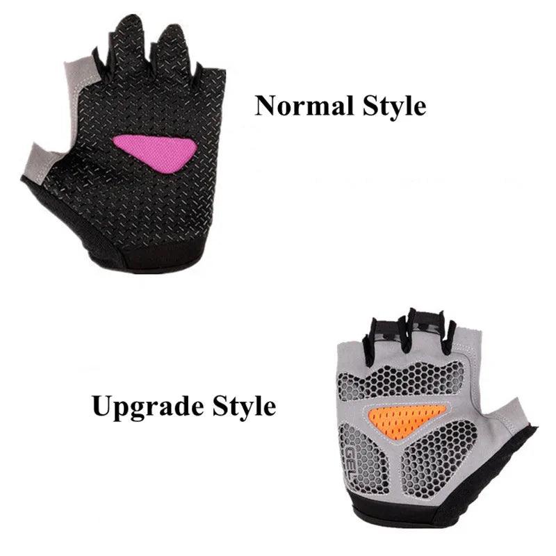 Breathable Half Finger Cycling Gloves - Anti-Slip, Washable Gym Gloves - StarsKing Technology