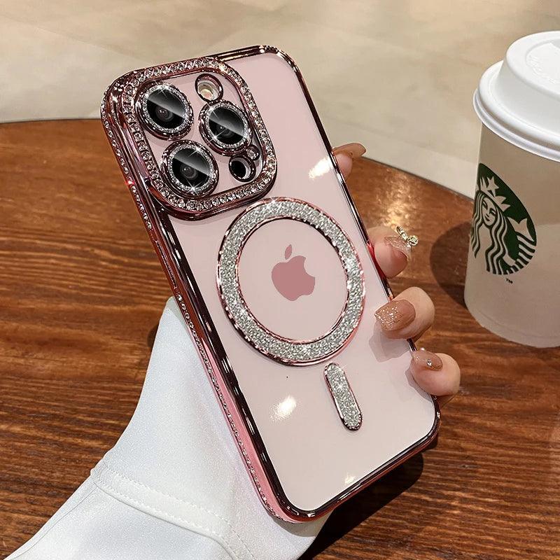 Luxury Crystal Diamond Clear Case For iPhone - StarsKing Technology