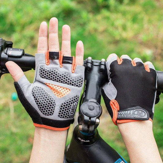 Breathable Half Finger Cycling Gloves - Anti-Slip, Washable Gym Gloves - StarsKing Technology