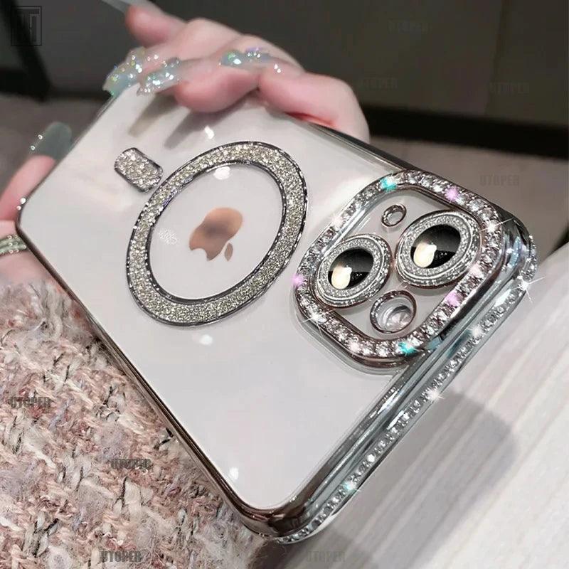 Luxury Crystal Diamond Clear Case For iPhone - StarsKing Technology