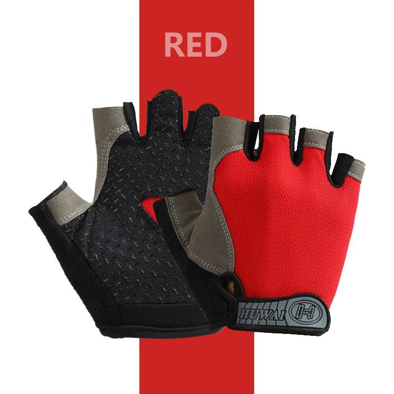 Breathable Half Finger Cycling Gloves - Anti-Slip, Washable Gym Gloves - StarsKing Technology