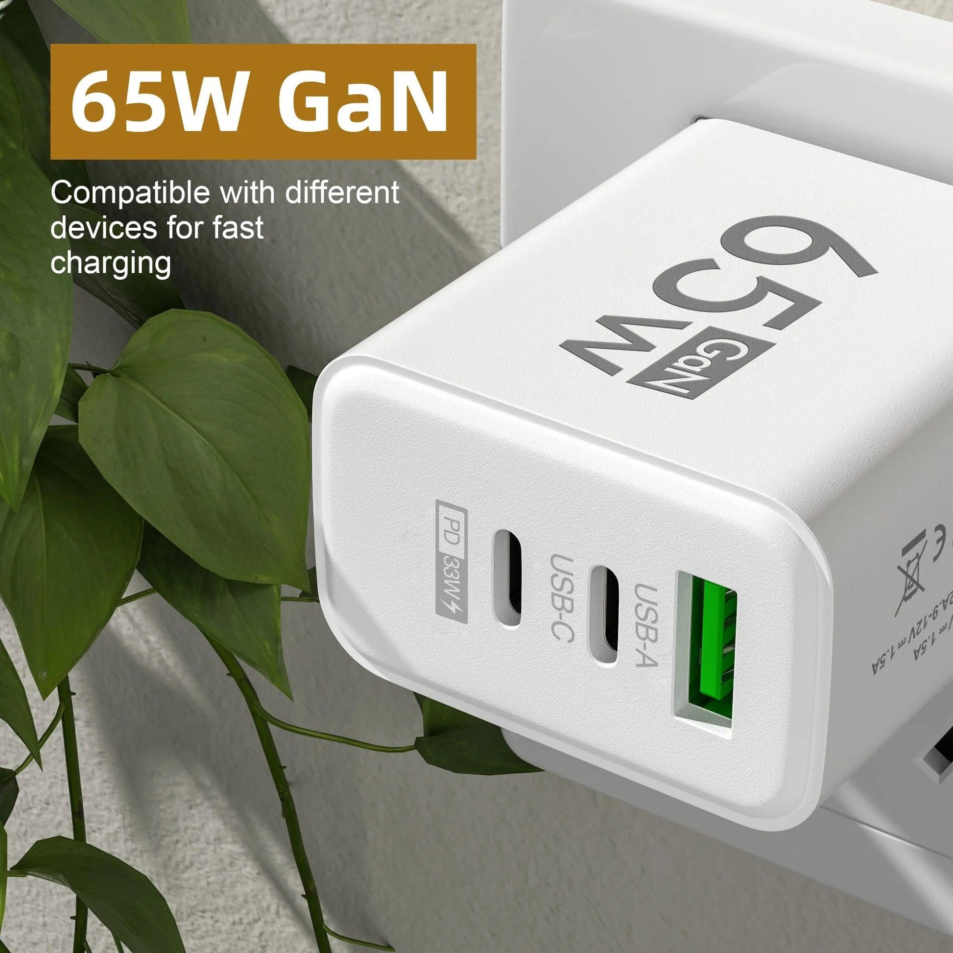 Super Fast Charging adapter EU/US (65W) - StarsKing Technology