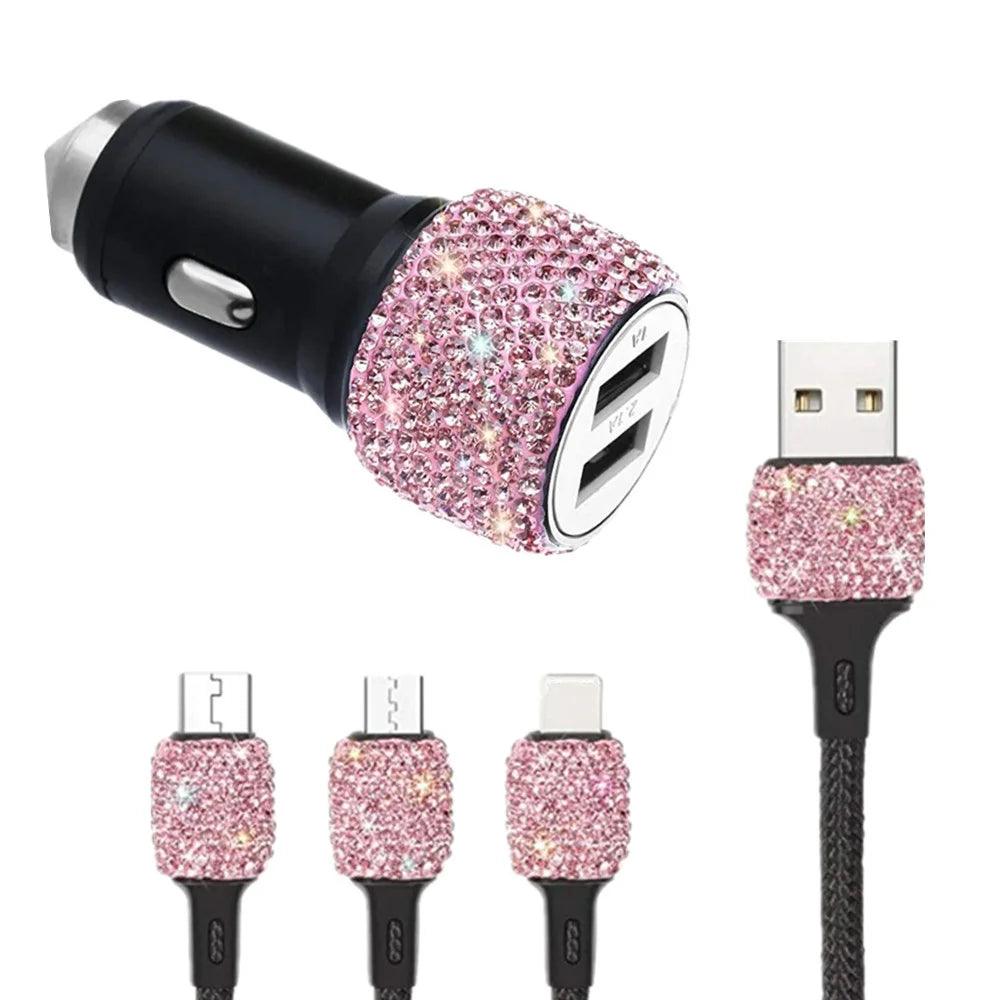 Bling USB Car Charger - StarsKing Technology