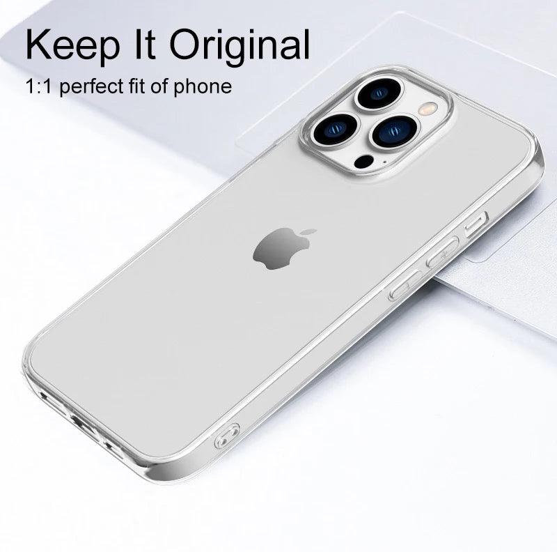 Ultra Thin Clear Silicone Case For iPhone - StarsKing Technology