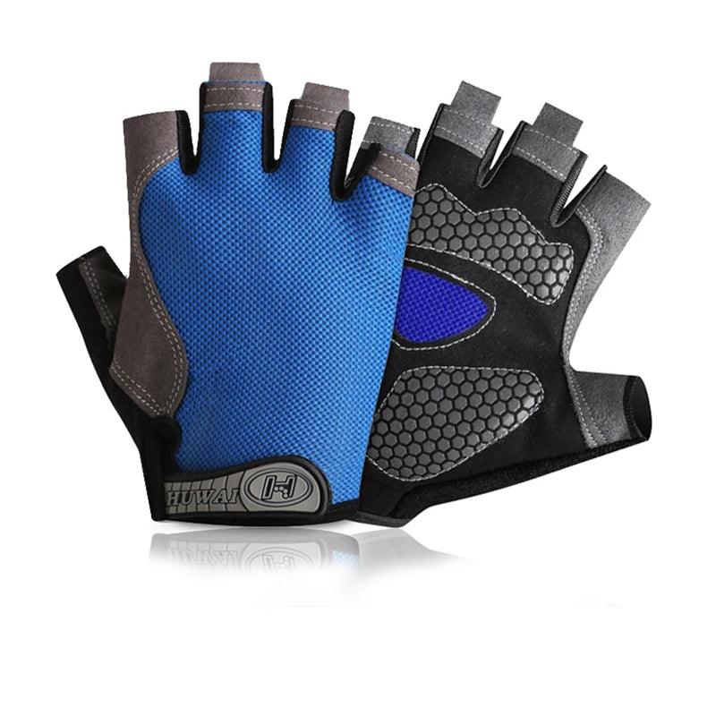 Breathable Half Finger Cycling Gloves - Anti-Slip, Washable Gym Gloves - StarsKing Technology