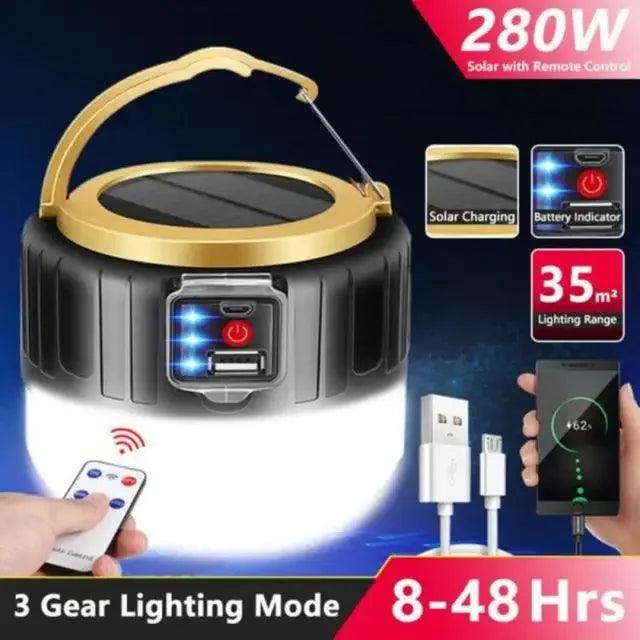 Solar LED Camping Lantern - StarsKing Technology