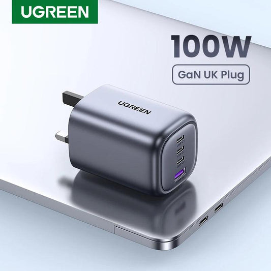 UK Plug GaN 100W/65W Fast Charger: Power Up Your Devices in No Time - StarsKing Technology