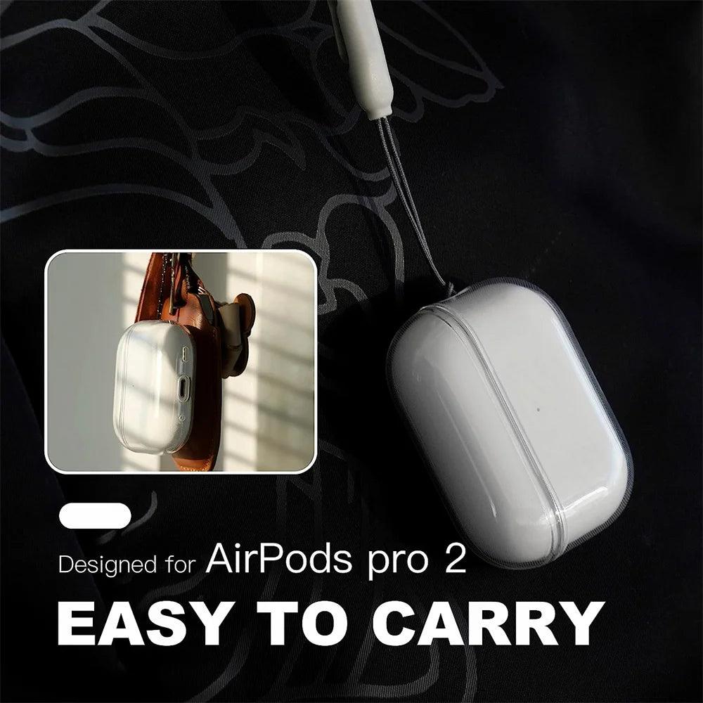 Clear Silicone Case for Airpods Pro 2 - StarsKing Technology