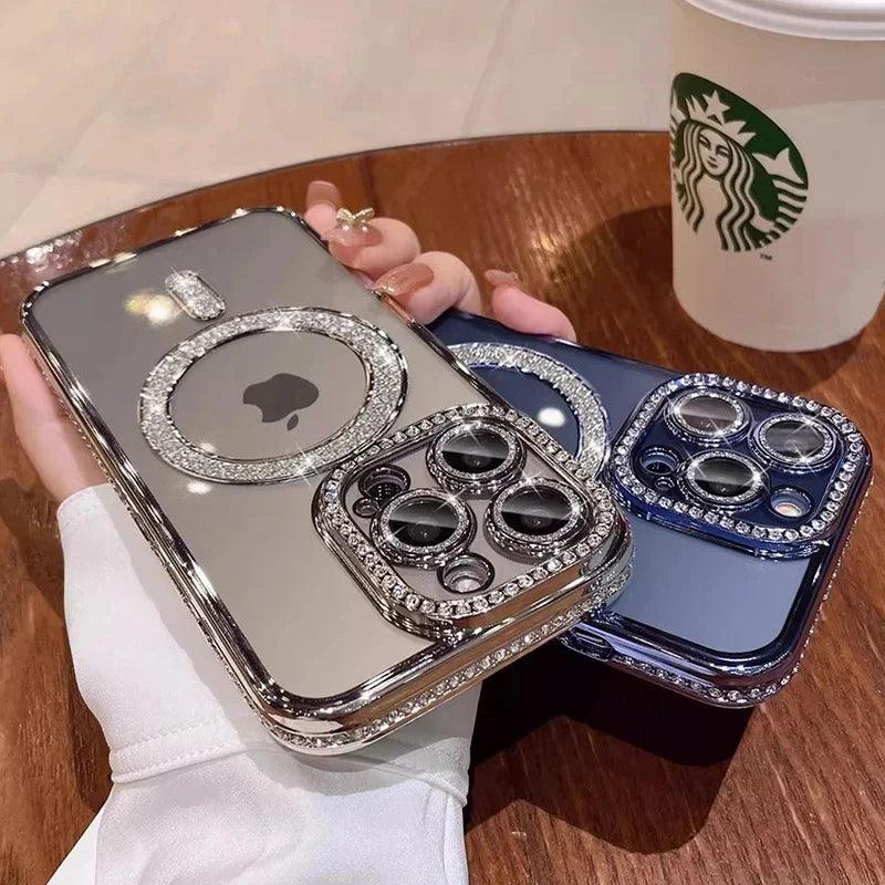 Luxury Crystal Diamond Clear Case For iPhone - StarsKing Technology