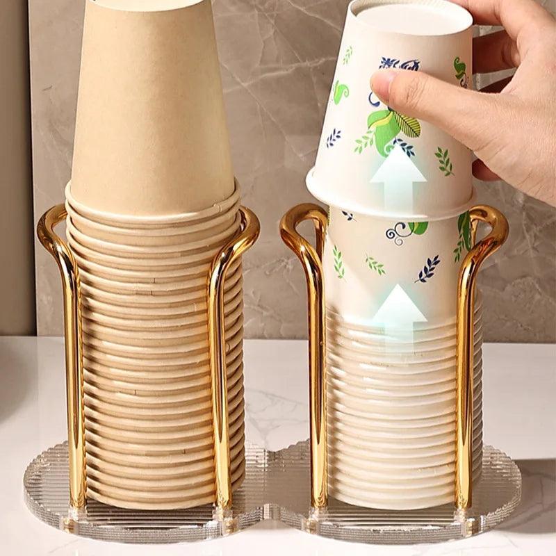 Disposable Cup Storage Holder Rack Shelf - StarsKing Technology