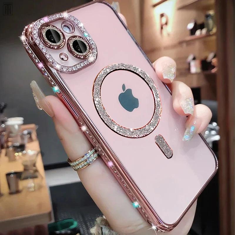 Luxury Crystal Diamond Clear Case For iPhone - StarsKing Technology