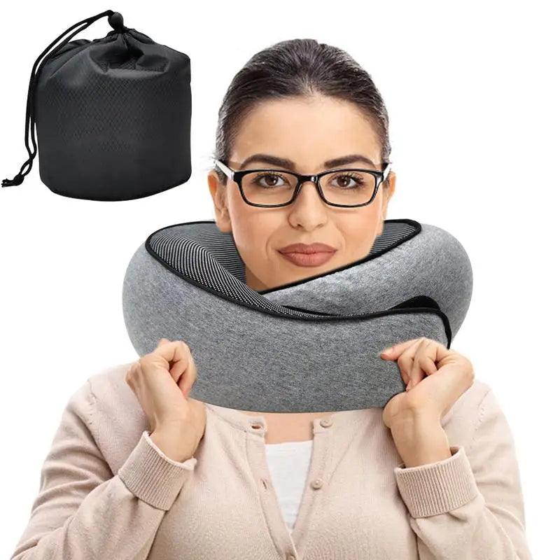 Memory Foam Neck Pillow - StarsKing Technology