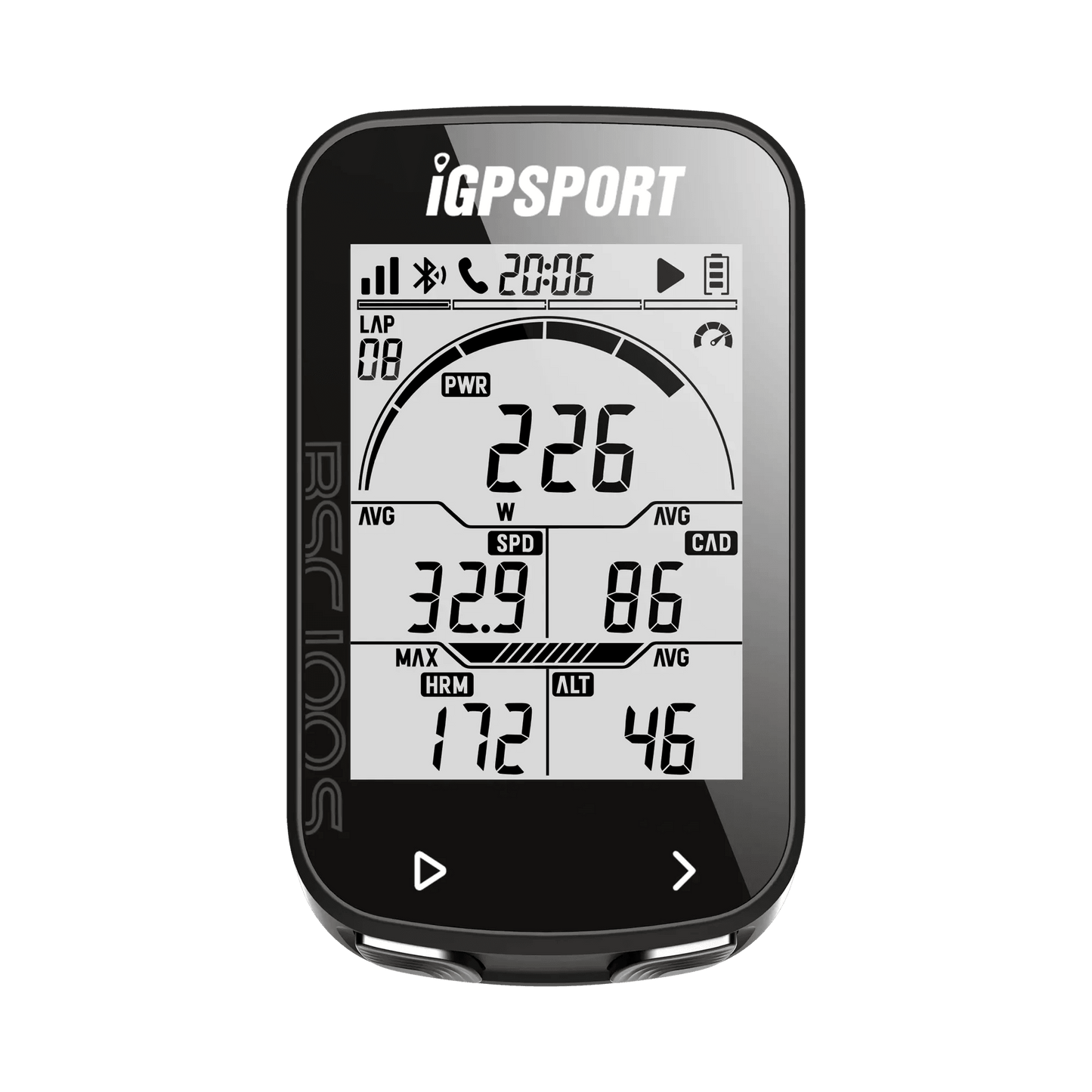 Wireless GPS Bike Computer - Speedometer, Odometer & Stopwatch - StarsKing Technology