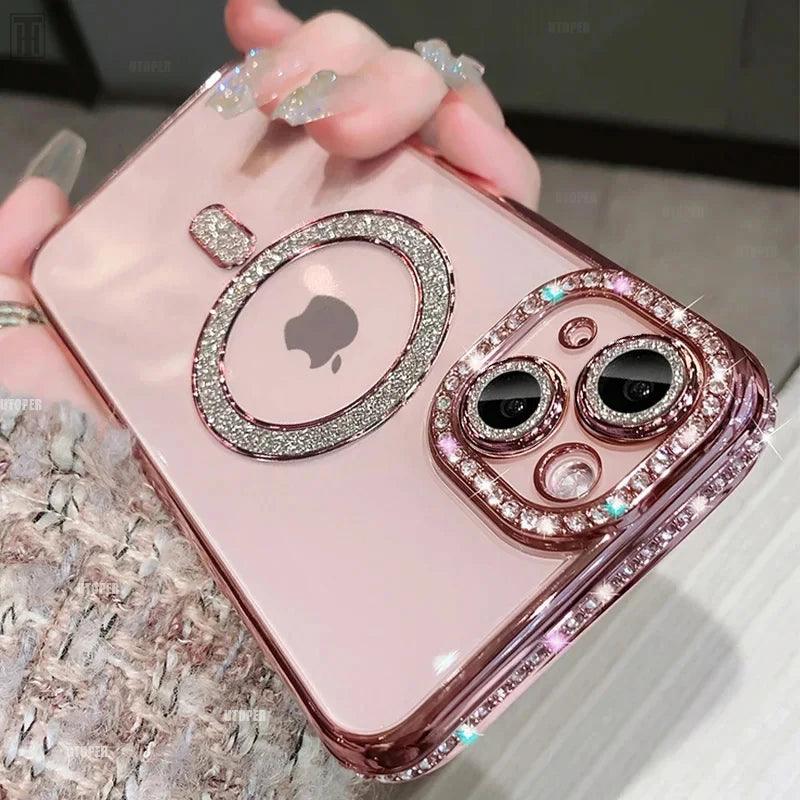 Luxury Crystal Diamond Clear Case For iPhone - StarsKing Technology