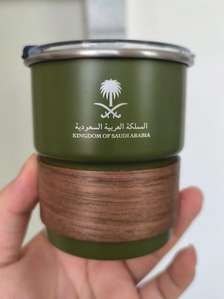 Saudi Arabia Emblem Stainless Steel Mug - StarsKing Technology