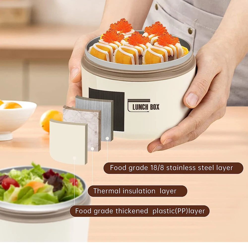 Portable Thermal Bento Lunchbox - StarsKing Technology