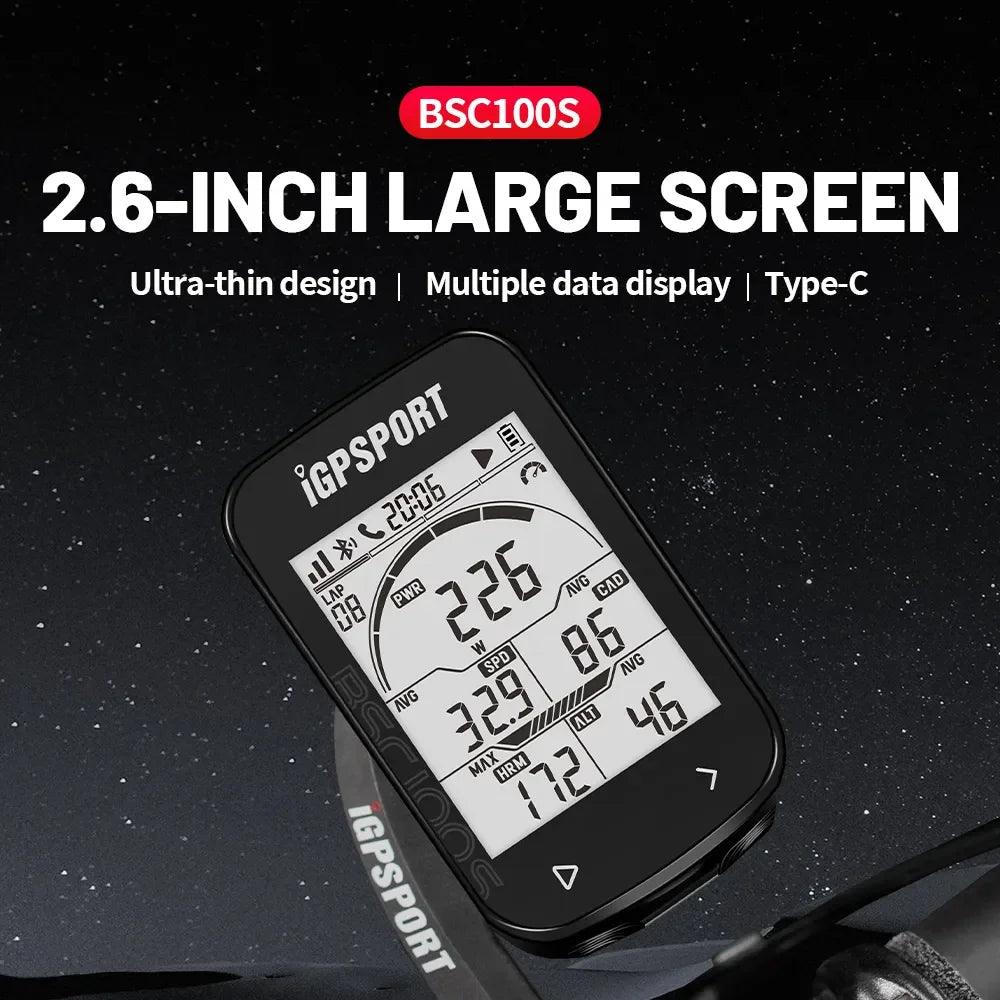 Wireless GPS Bike Computer - Speedometer, Odometer & Stopwatch - StarsKing Technology