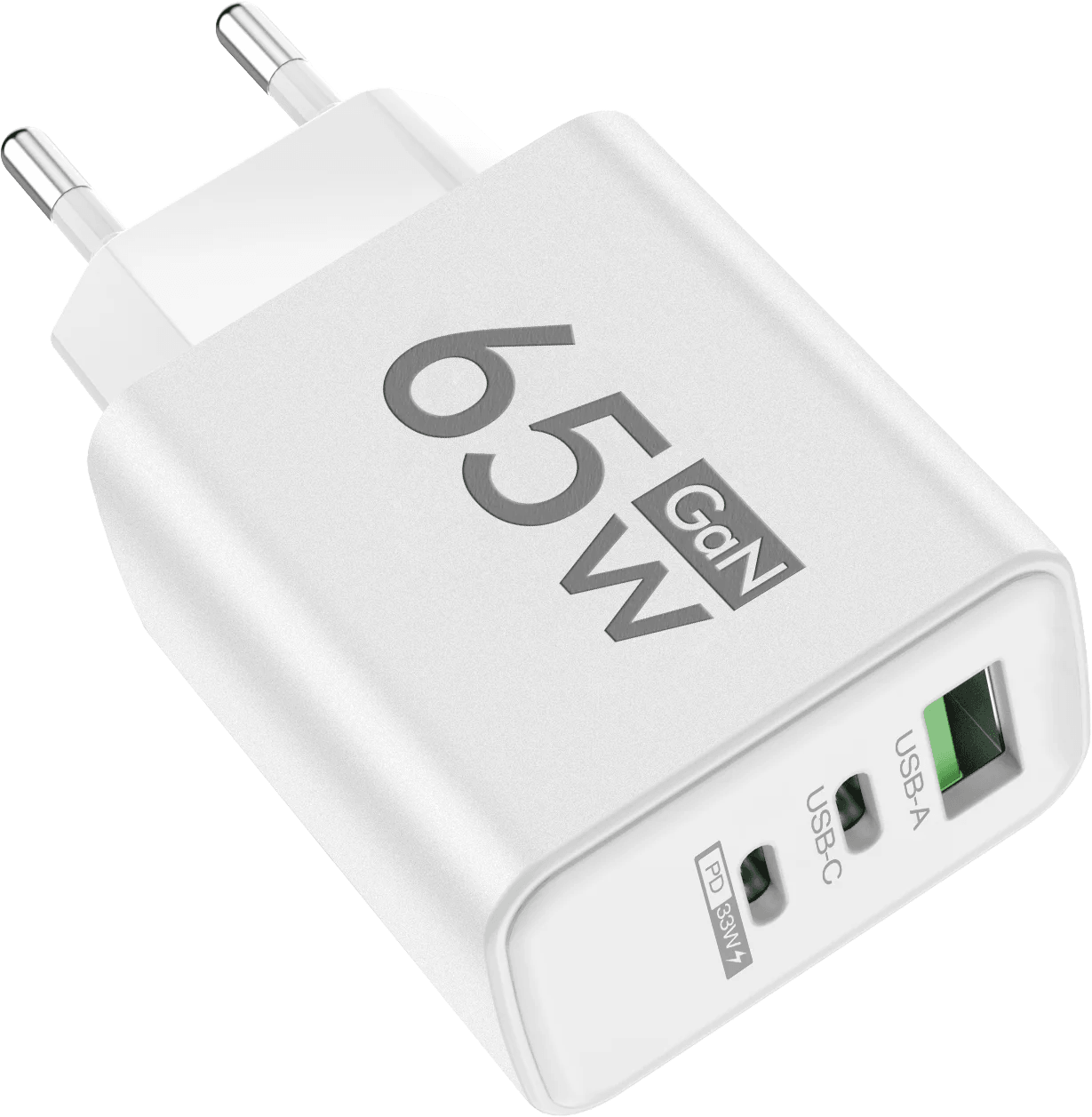 Super Fast Charging adapter EU/US (65W) - StarsKing Technology