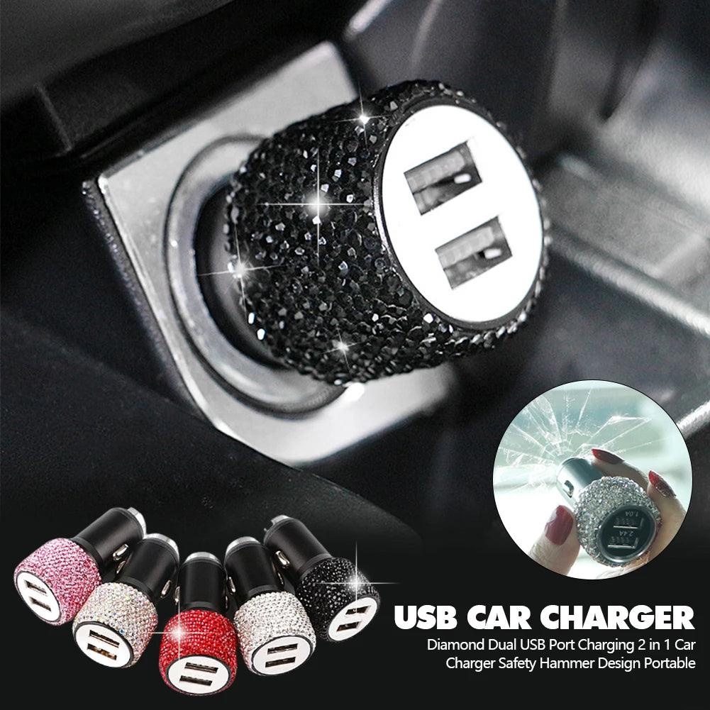 Bling USB Car Charger - StarsKing Technology