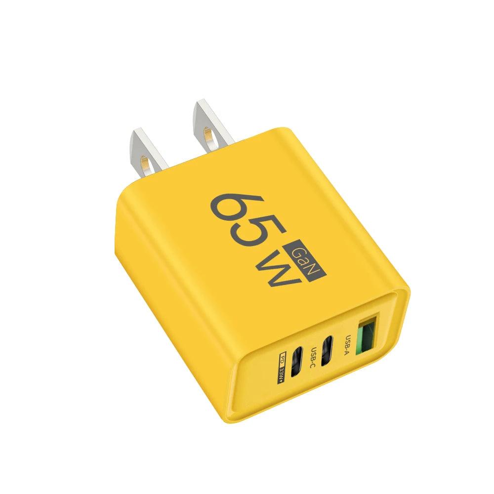 Super Fast Charging adapter EU/US (65W) - StarsKing Technology