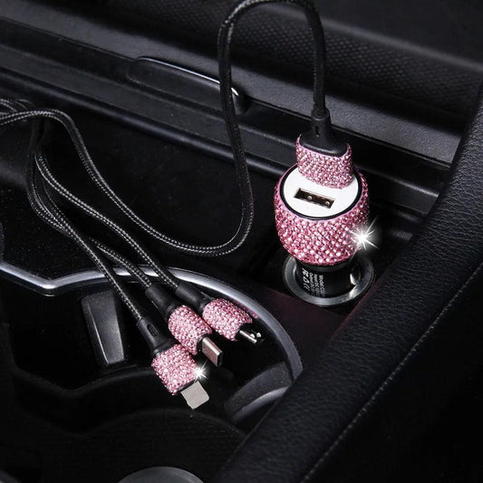 Bling USB Car Charger - StarsKing Technology