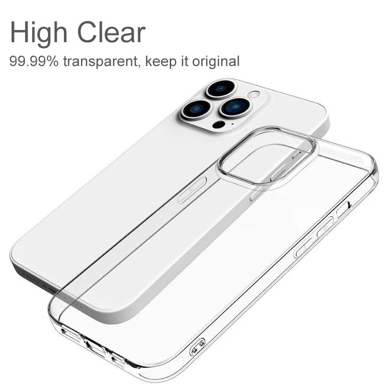 Ultra Thin Clear Silicone Case For iPhone - StarsKing Technology